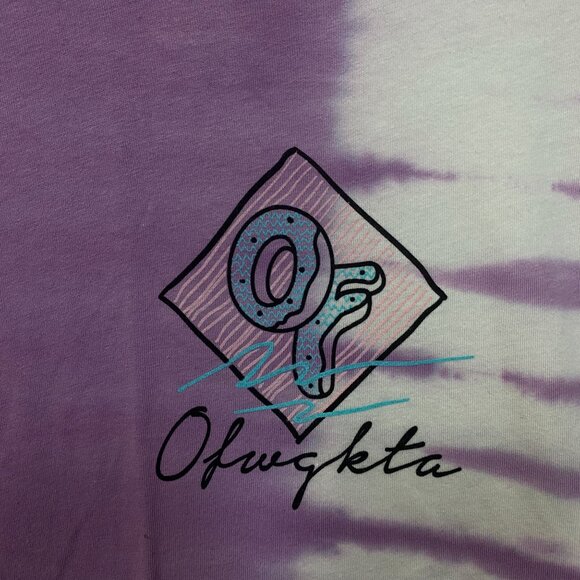Odd Future Split Dye Tie Dye Hip Hop Tshirt size XS - Picture 2 of 4